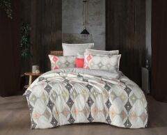 Sarev Elista V1 Flanel Nevresim Takımı Çift Kişilik