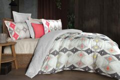 Sarev Elista V1 Flanel Nevresim Takımı Çift Kişilik