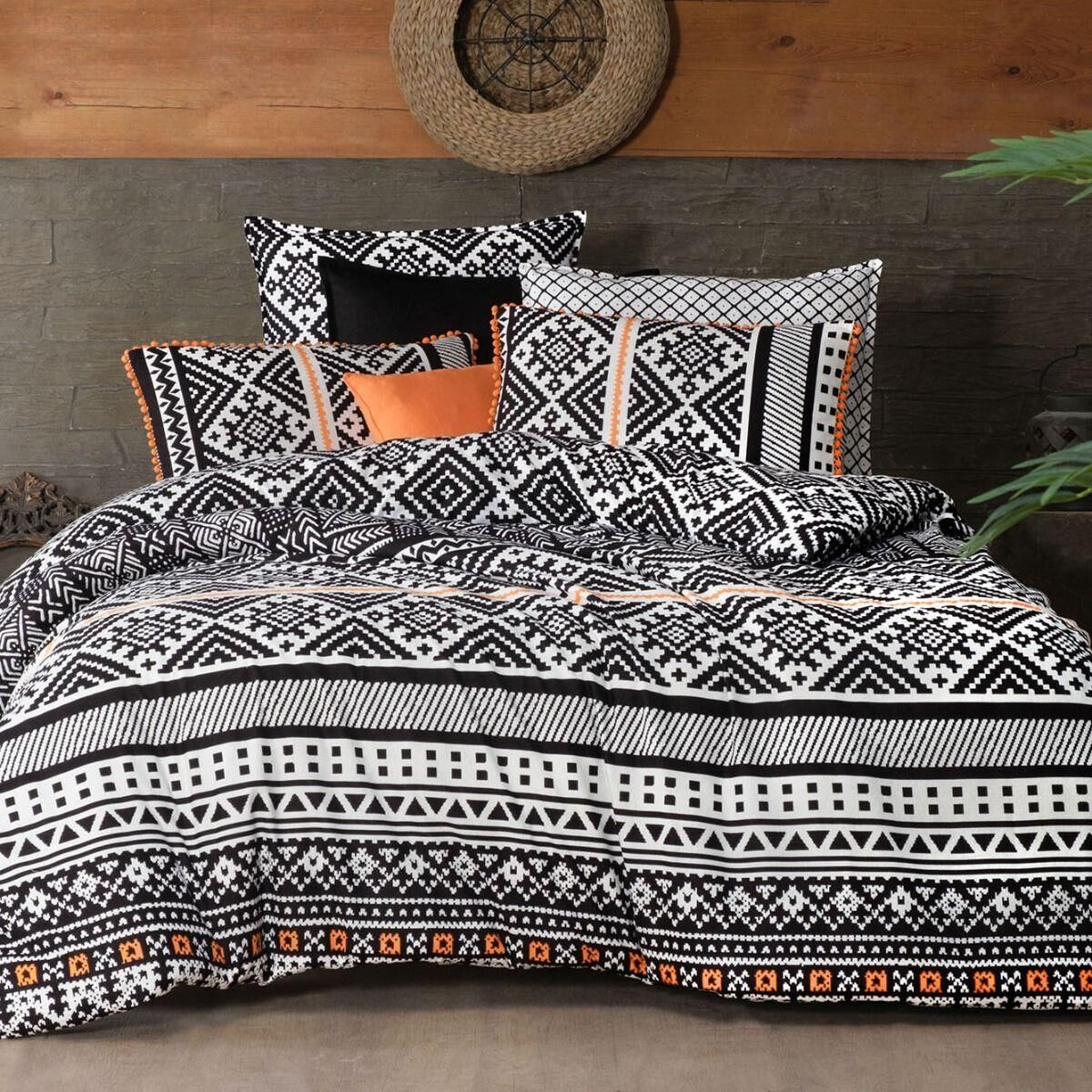 Sarev Pamira V1 Flanel Nevresim Takımı Çift Kişilik