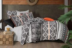 Sarev Pamira V1 Flanel Nevresim Takımı Çift Kişilik