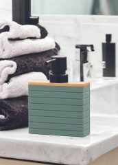 The Mia SBN0044 Stripe Sıvı Sabunluk Yeşil