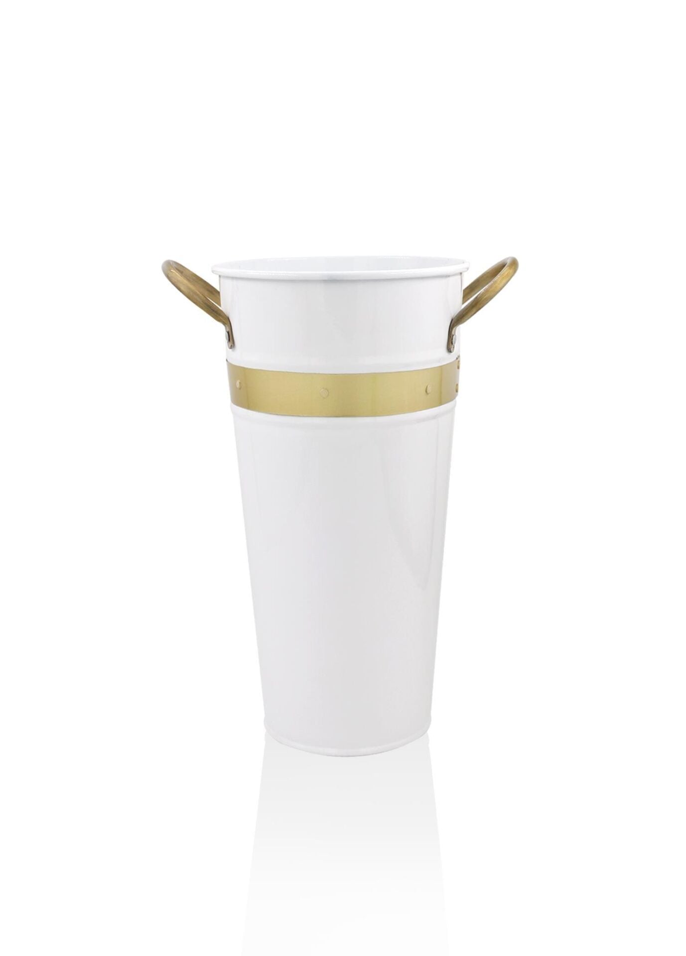 The Mia GLN0053 Galvin Vazo Beyaz 50 Cm