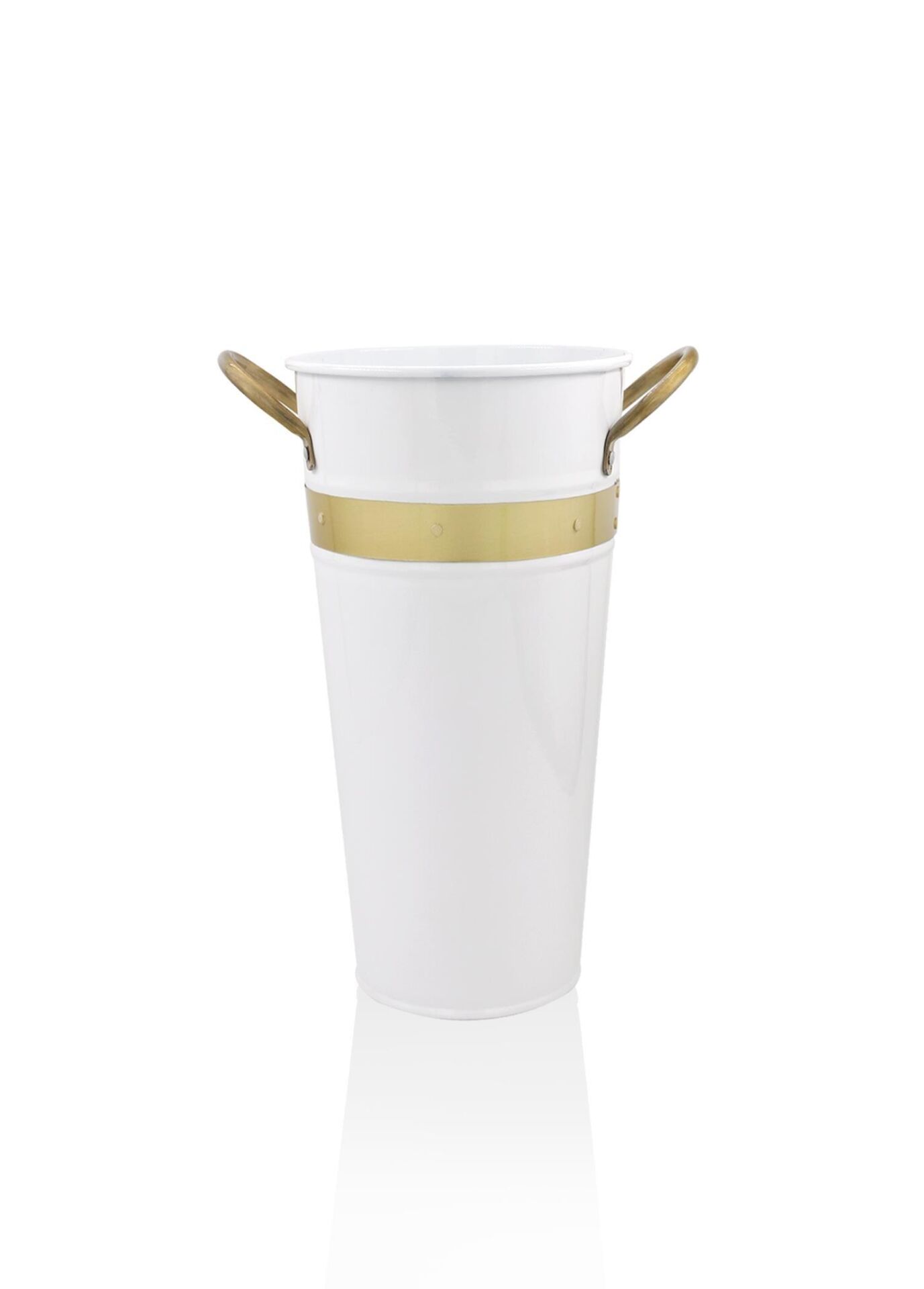 The Mia GLN0053 Galvin Vazo Beyaz 50 Cm