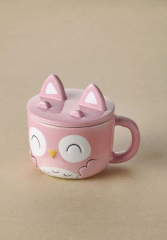 The Mia FGR0014 Baykuş Kapaklı Kupa 330 ml