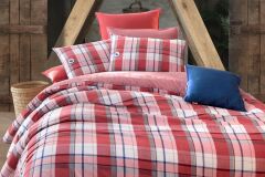 Sarev Lenzburg V2 Flanel Nevresim Takımı Tek Kişilik