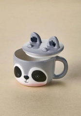 The Mia FGR0013 Rakun Kapaklı Kupa 330 ml