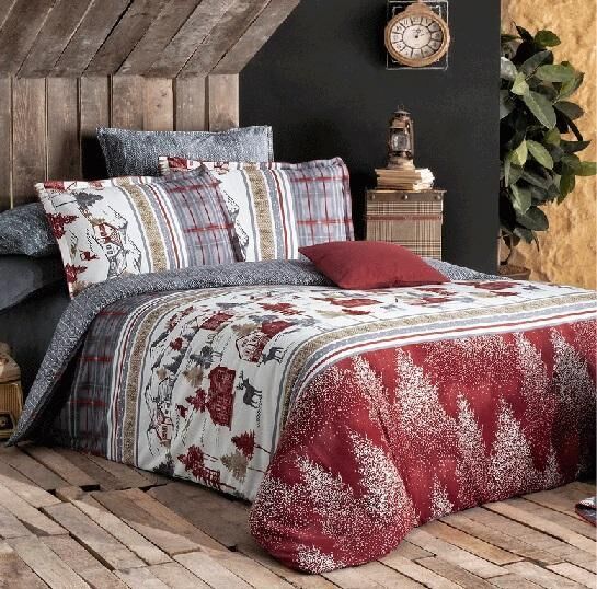 Sarev İmatra V1 Flanel Nevresim Takımı Tek Kişilik