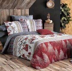 Sarev İmatra V1 Flanel Nevresim Takımı Tek Kişilik