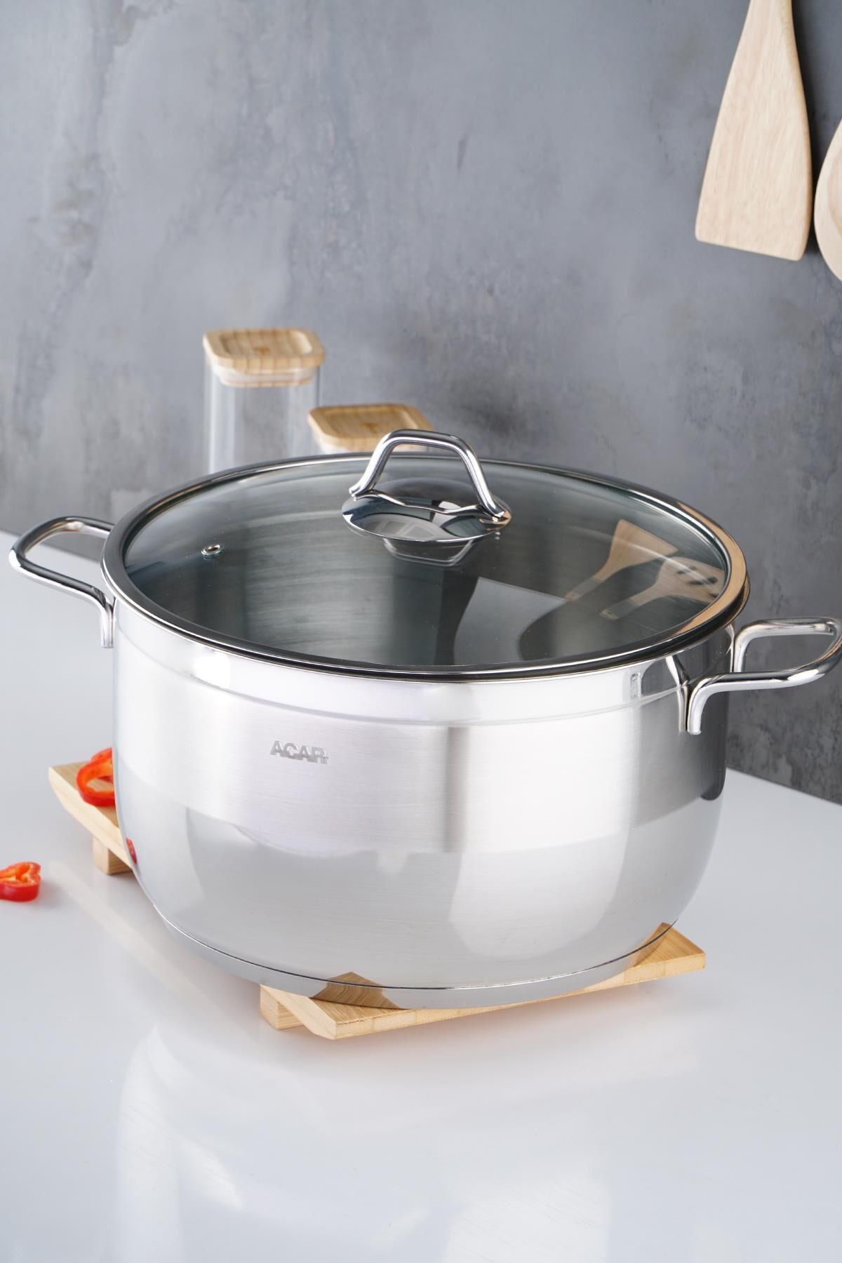 Acar 16466 Karat Derin Tencere 30 Cm
