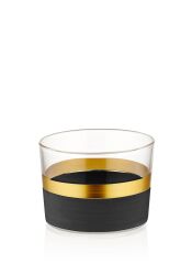 The Mia GLW0006 Glow Kase 3 Lü Siyah Gold Set
