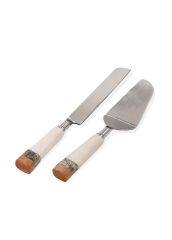 The Mia SNM0270 Mermer Kek Servisi 2 Li Set