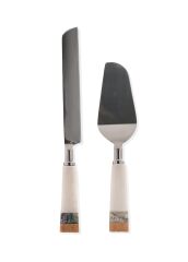 The Mia SNM0270 Mermer Kek Servisi 2 Li Set