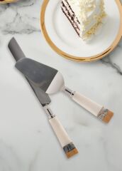 The Mia SNM0270 Mermer Kek Servisi 2 Li Set