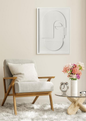 The Mia TBL0026 Face 3 Boyutlu Tablo 50x70 Cm