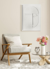 The Mia TBL0027 Face 3 Boyutlu Tablo 50x70 Cm