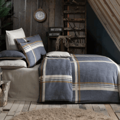 Sarev Alaska V1 Flanel Çift Kişilik Nevresim Takımı