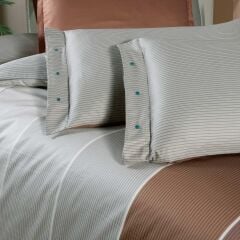 Sarev Benjamin V3 Saten Nevresim Takımı Tek Kişilik