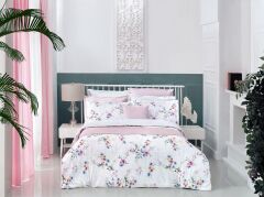 Sarev Ashley V1 Pamuk Saten Nevresim Takımı Çift Kişilik