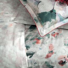 Sarev Estiva V1 Saten Nevresim Takımı Çift Kişilik