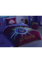 Taç Galatasaray Light Glow Tek Kişilik Lisanslı Nevresim Takımı