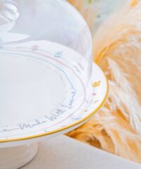 Acar 7733 Livaldi Ayaklı Kek Fanusu 30 Cm