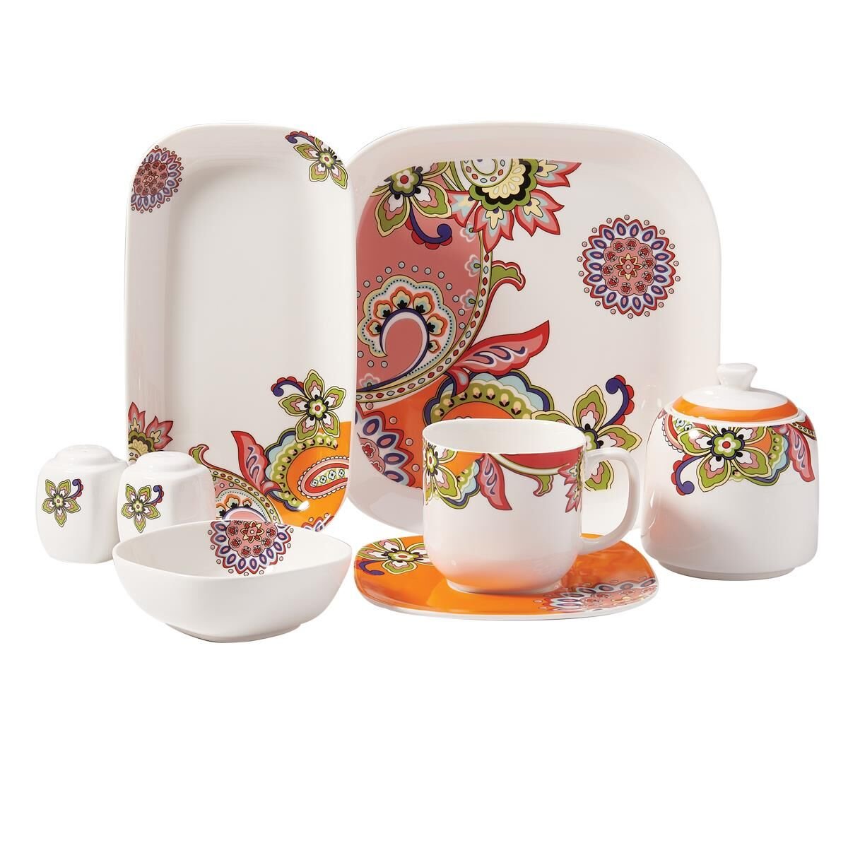 Korkmaz A8624 Kappa Collection 28 Parça Kahvaltı Takımı