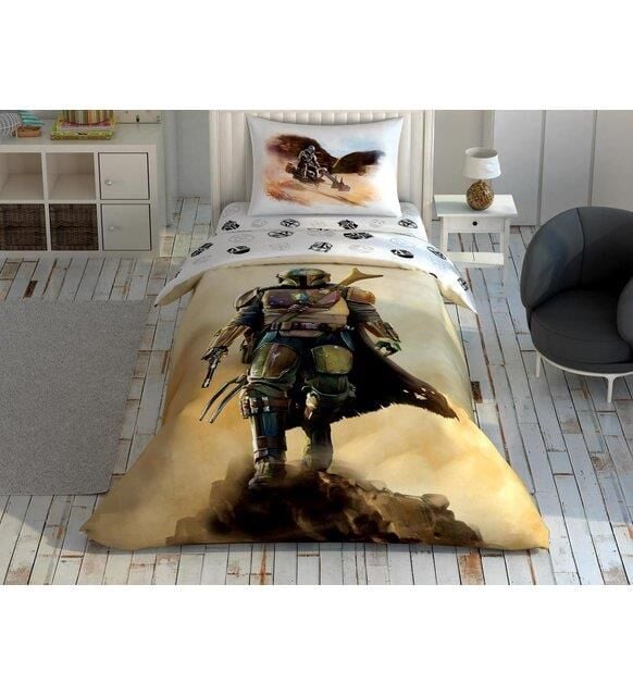 Taç Mandalorıan Dust Cloud Tek Kişilik Nevresim Takımı