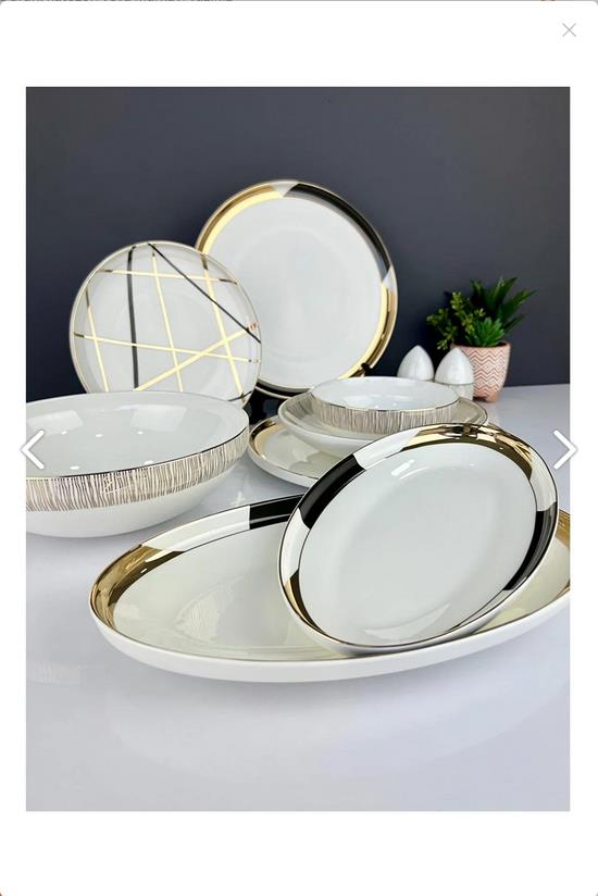 Acar 5266 Viola 57 Parça Yemek Takımı