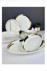 Acar 5266 Viola 57 Parça Yemek Takımı