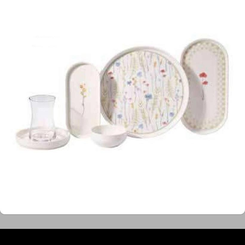 Korkmaz A8688 Luna Collection 26 Parça Kahvaltı Takımı