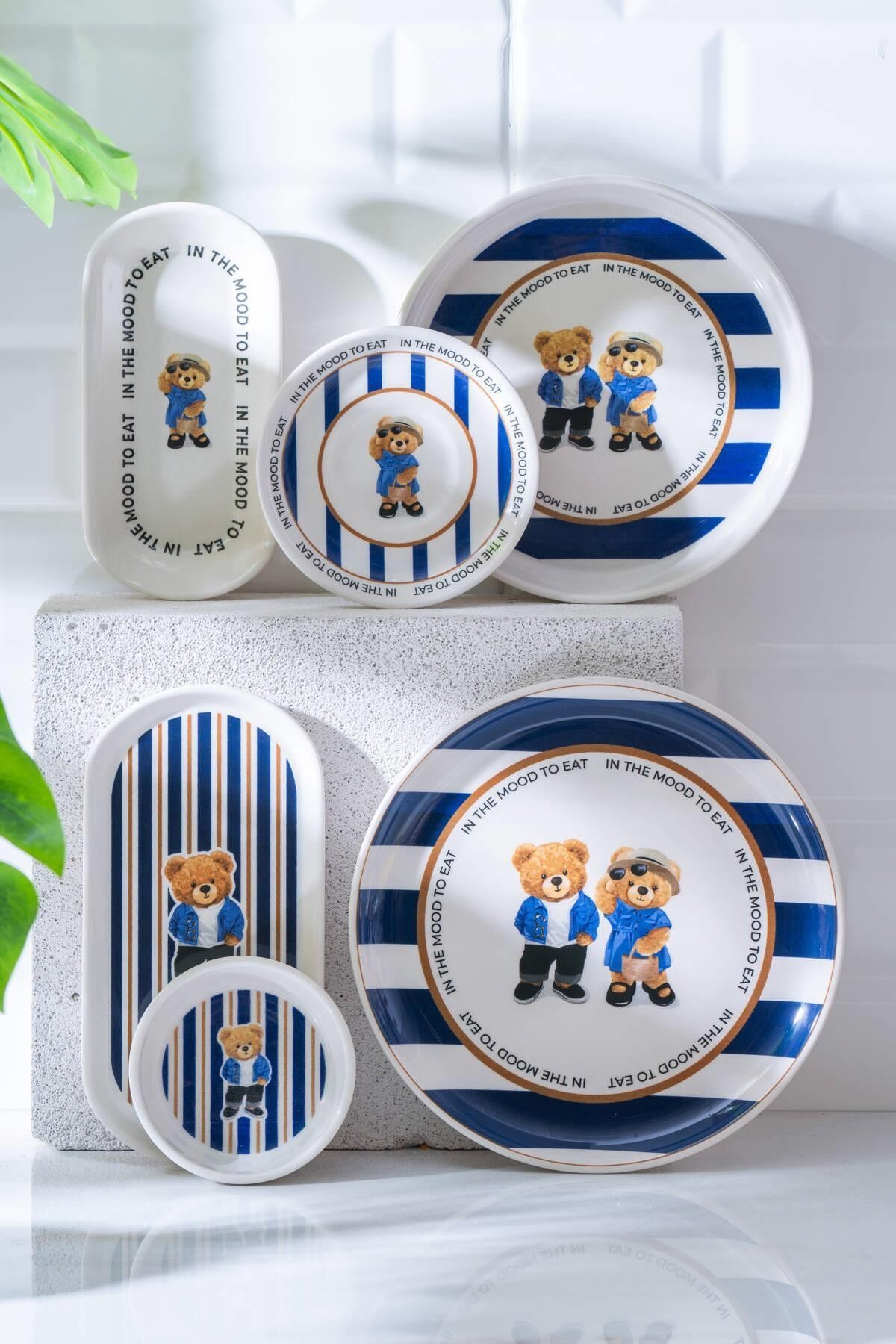 Acar 7790 Cool Bear 21 Parça Kahvaltı Takımı