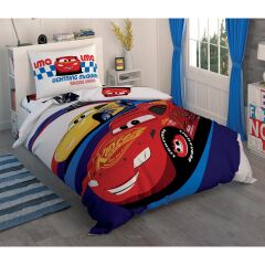 Taç Cars Race Tek Kişilik Nevresim Takımı
