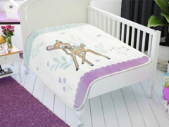 Taç Disney Bambi Lisanslı Bebek Battaniyesi