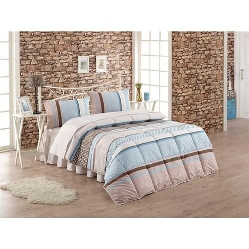 Kristal Light Rnf. Wira Kahve Uyku Seti Tek Kişilik