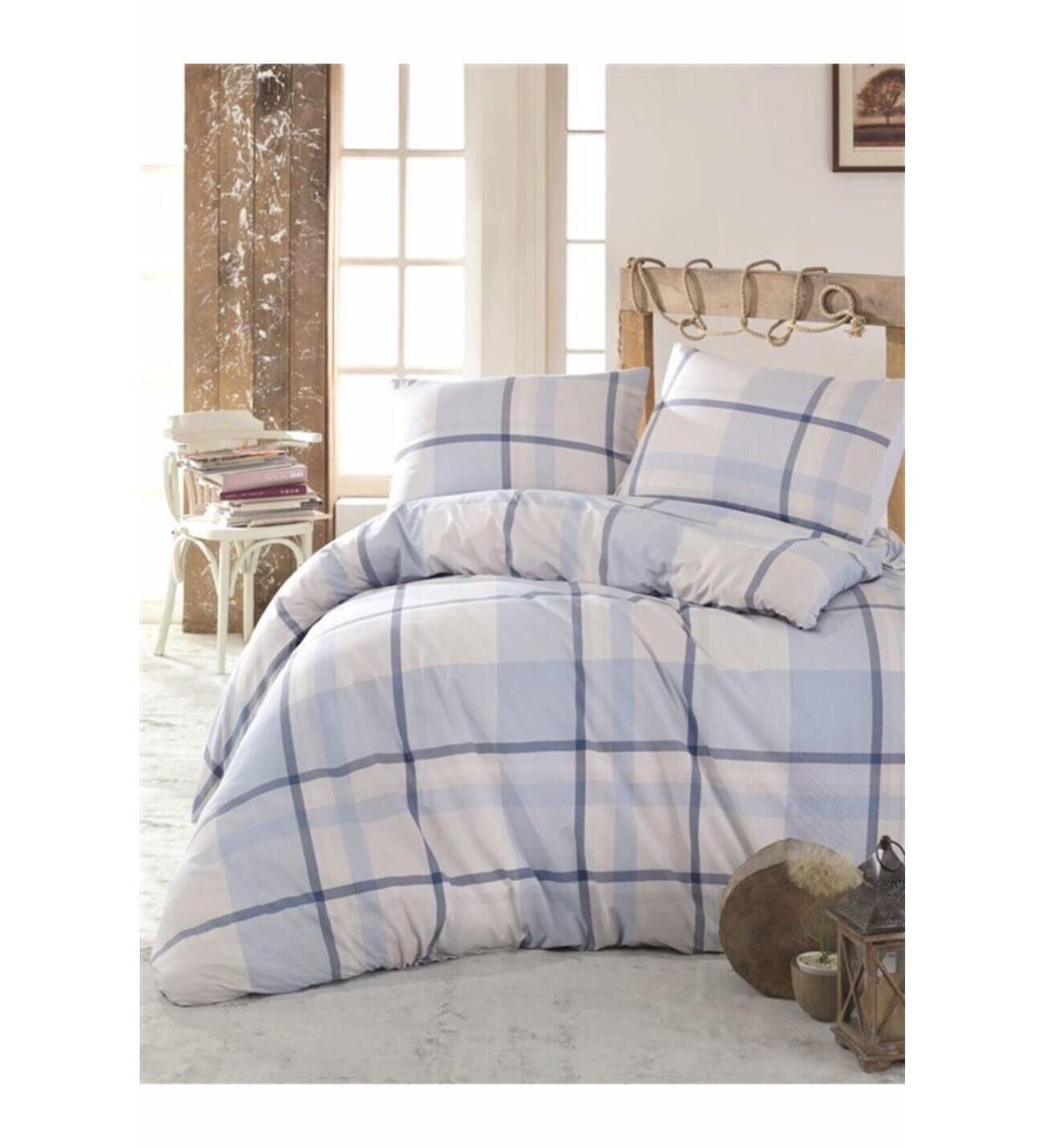 Kristal Light Rnf. Sava Mavi Uyku Seti Tek Kişilik