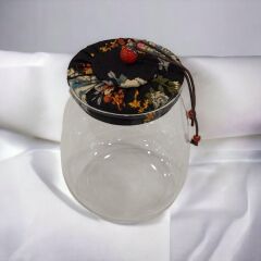 Acar ACR-138 Cam Kavanoz Siyah 1000 ML