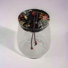 Acar ACR-138 Cam Kavanoz Siyah 1000 ML