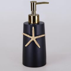 Selim Ocean SBNY 154SYA15RS Siyah Altın Banyo Seti