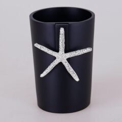 Selim Ocean SBNY 154SYG15RS Siyah Gümüş Banyo Seti