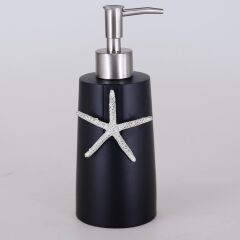 Selim Ocean SBNY 154SYG15RS Siyah Gümüş Banyo Seti