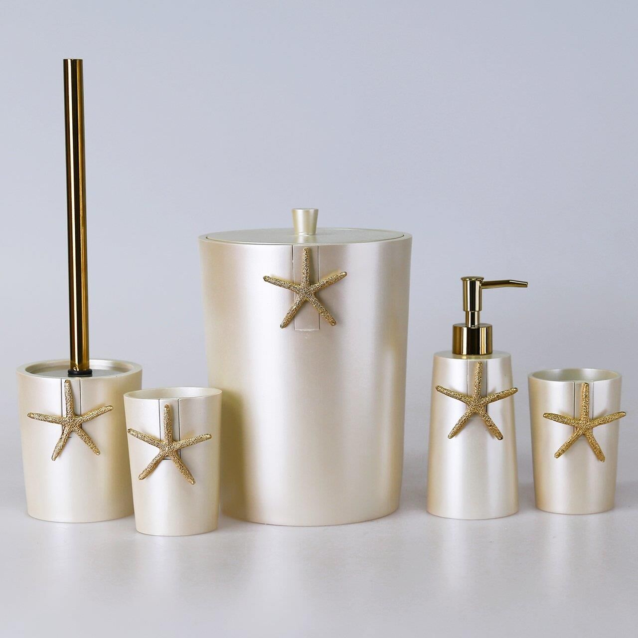 Selim Ocean SBNY 154INA15RS İnci Altın Banyo Seti