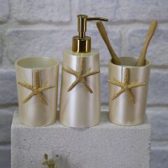 Selim Ocean SBNY 154INA15RS İnci Altın Banyo Seti