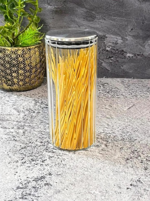 Acar 134 Metal Kapaklı Cam Kavanoz 9x20 Cm