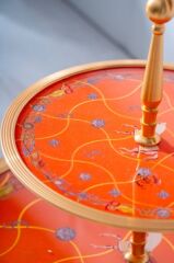 Acar 7332 Passifolia 2 Katlı Cam Tepsi