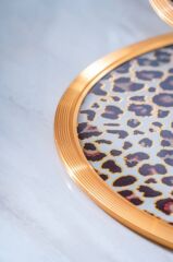 Acar 7332 Ortigia 2 Katlı Cam Tepsi