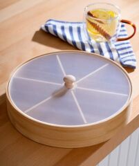 Acar 45 Bambu 6 Bölmeli Çerezlik