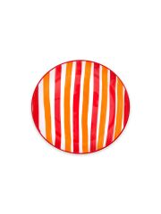 The Mia JOY0001 Joy 6 Lı Pasta Tabağı Seti Kırmızı - 19 cm