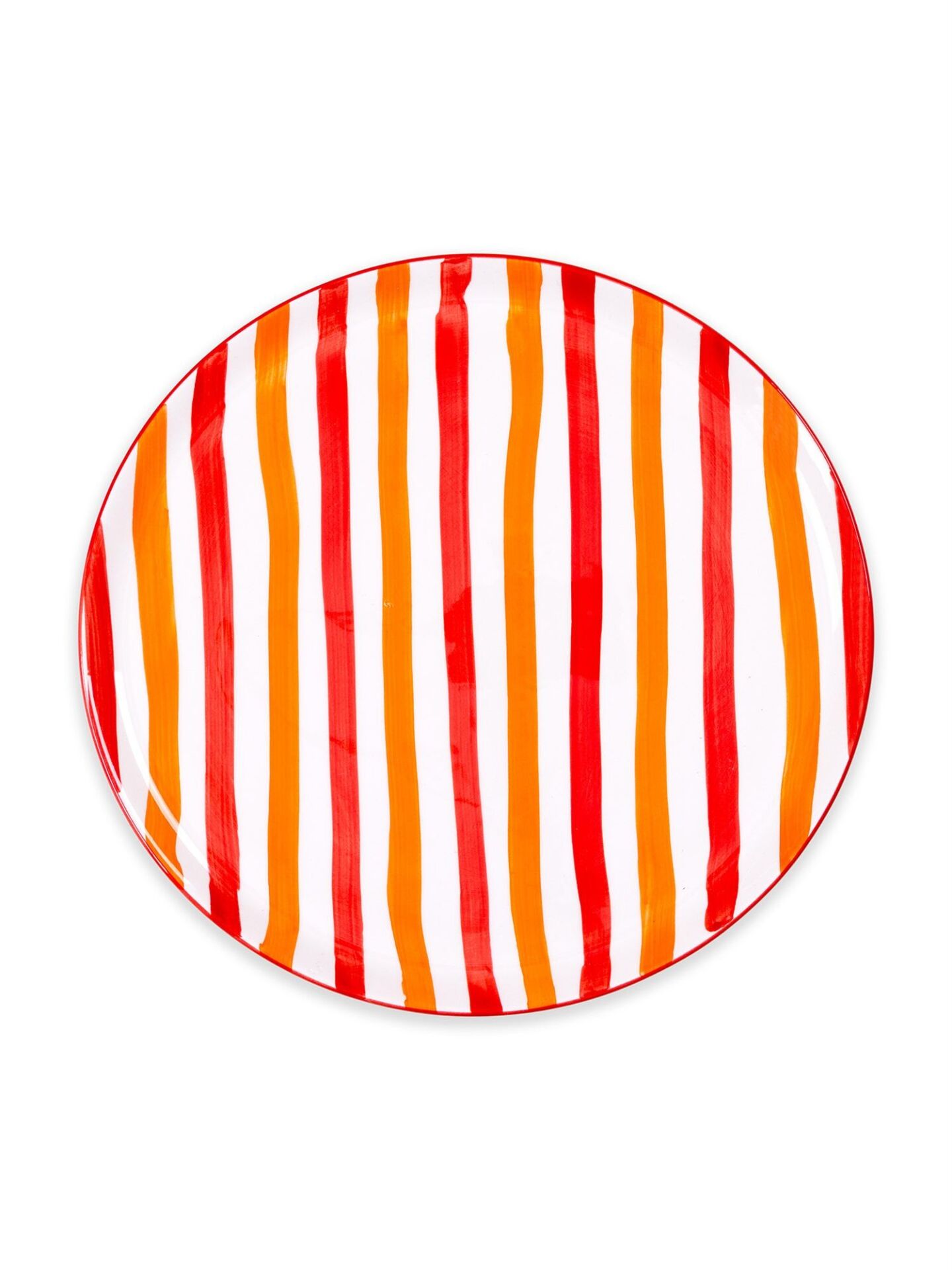 The Mia JOY0003 Joy Servis Tabağı Kırmızı 30 Cm