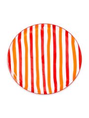 The Mia JOY0003 Joy Servis Tabağı Kırmızı 30 Cm