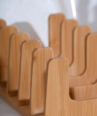 Acar 249 Bambu 6 Gözlü Tabaklık